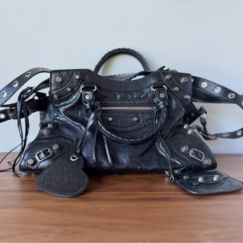 Black Leather Women's Bag